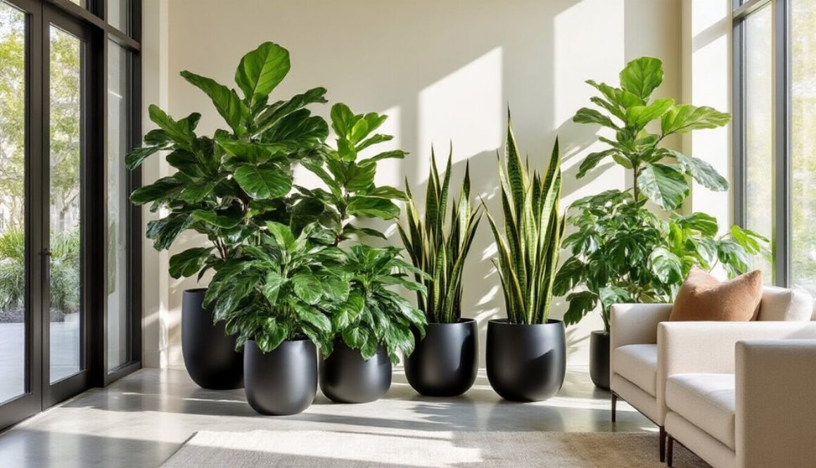 Die besten Pflanzen für den Empfangsbereich