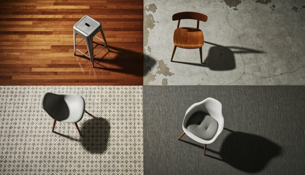 Stuhl- und Bodenverträglichkeit