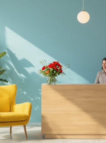 Farbpsychologie am Empfang