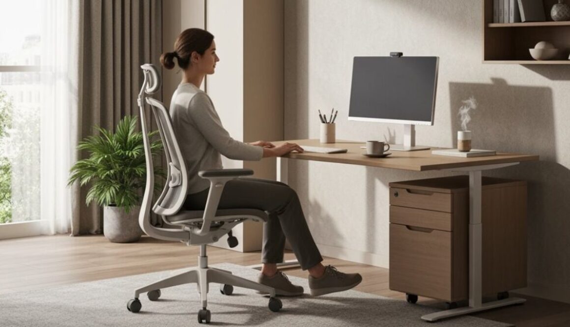 ergonomisches Home-Office-Design