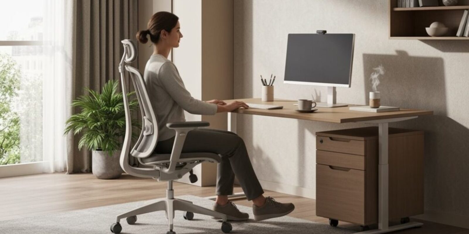 ergonomisches Home-Office-Design