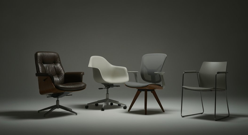 ikonische Bürostuhl-Designs