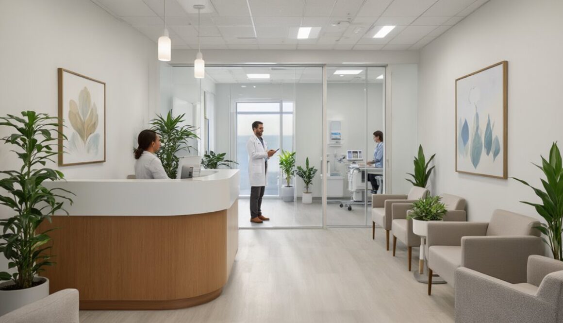 moderne, patientenfreundliche Praxiseinrichtung