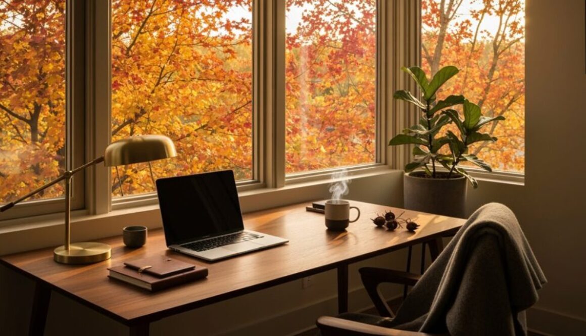 Herbsttöne für Büros