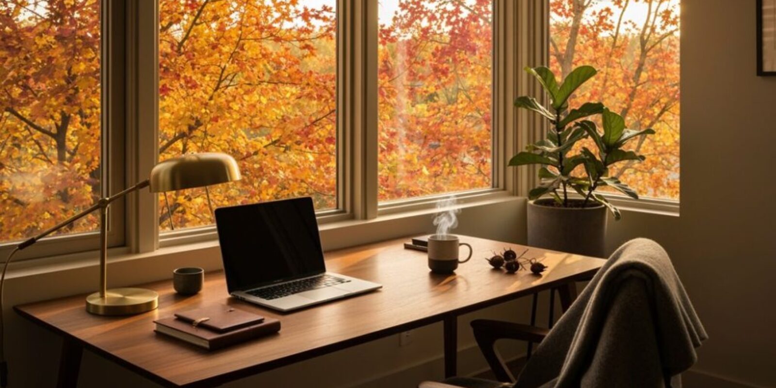 Herbsttöne für Büros