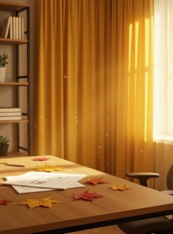 herbst-büroumgestaltungsinitiative