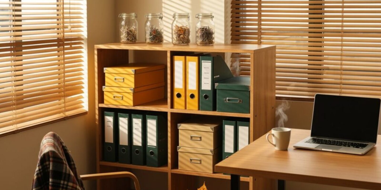 Herbst Büro Lager Auffrischung