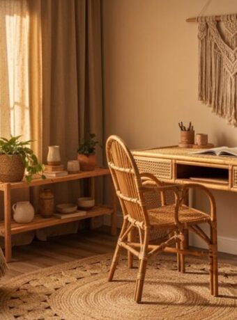 Boho-Heimarbeitszimmer-Design