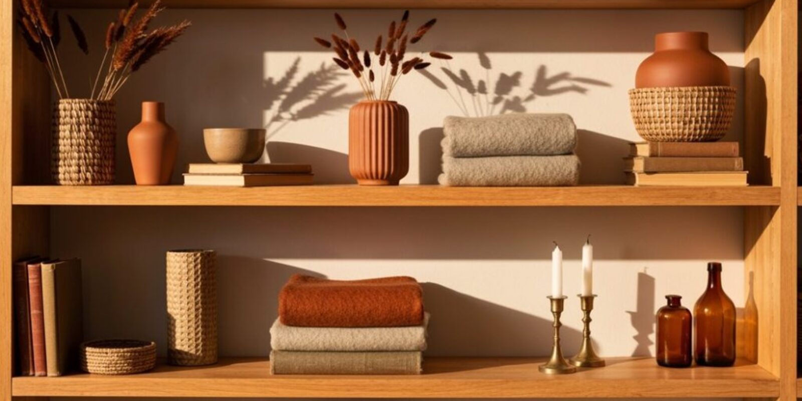 boho-stil offene regalböden