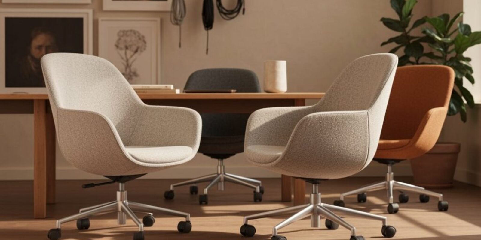 Stühle für kreative Arbeitsbereiche
