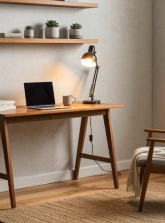 clever gestaltetes Homeoffice