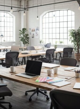 Schreibtische für kreative Zusammenarbeit