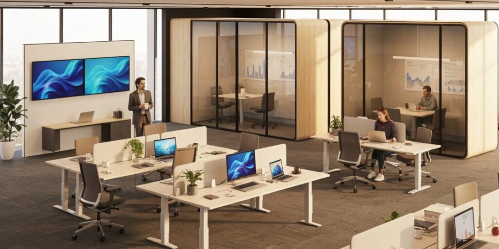 flexible Büroplanung