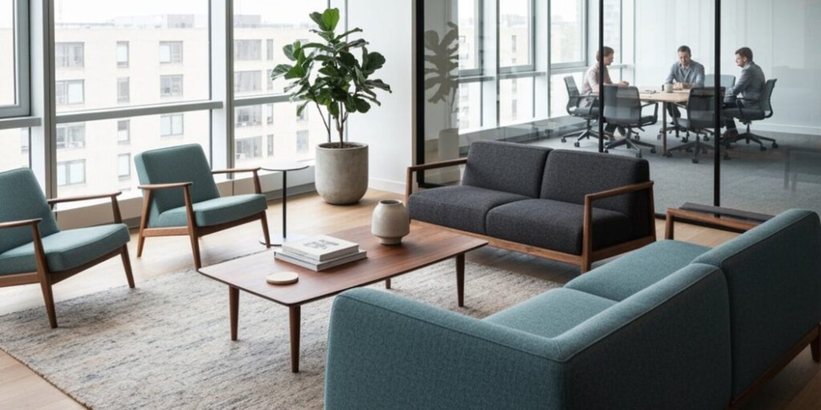 moderne Büro-Lounge-Möbel