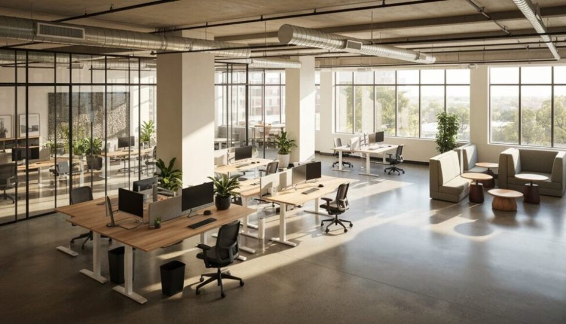 modernes Arbeitsumfeld: Design trifft Funktion