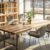 recycelte Möbel für modernes Büro