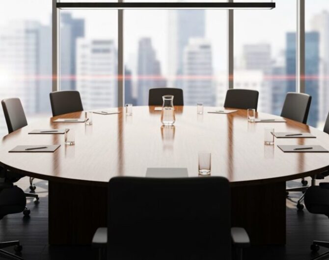 runde vs. rechteckige Tische