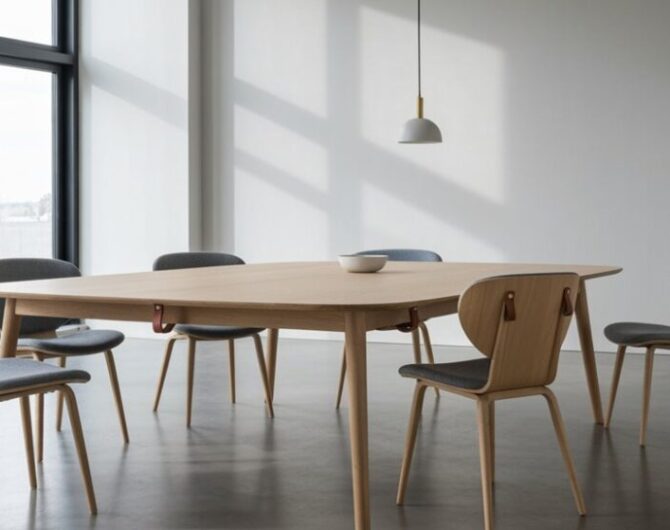skandinavische Design-Konferenztische