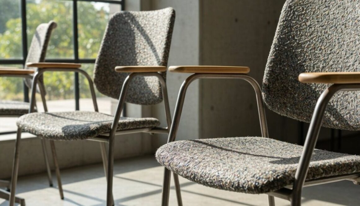 nachhaltige Bürostühle aus Recyclingmaterial