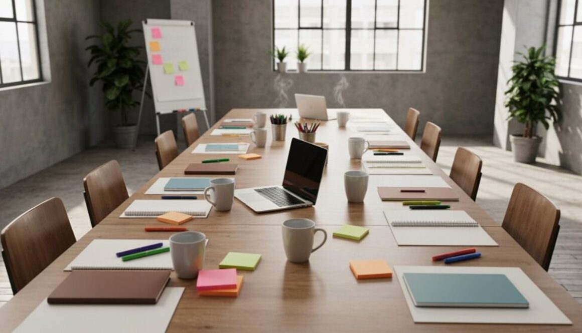 Tische für kreative Workshops