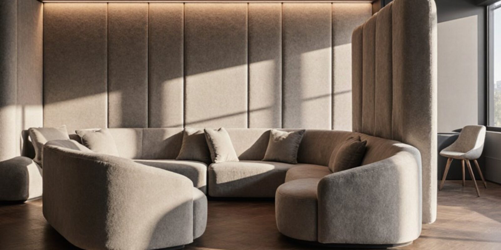 Lounge-Möbel für akustischen Komfort