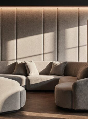 Lounge-Möbel für akustischen Komfort