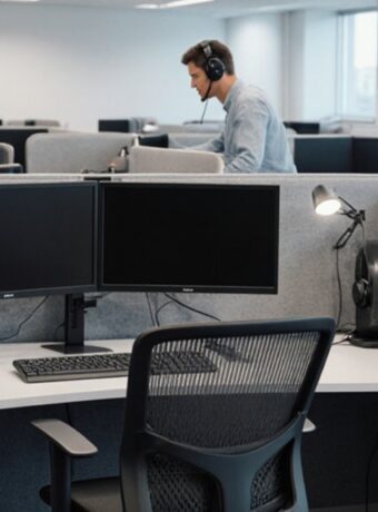Optimierung des Callcenter-Arbeitsbereichs