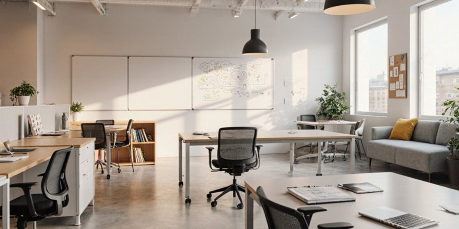 kreative Gestaltung kollaborativer Arbeitsräume