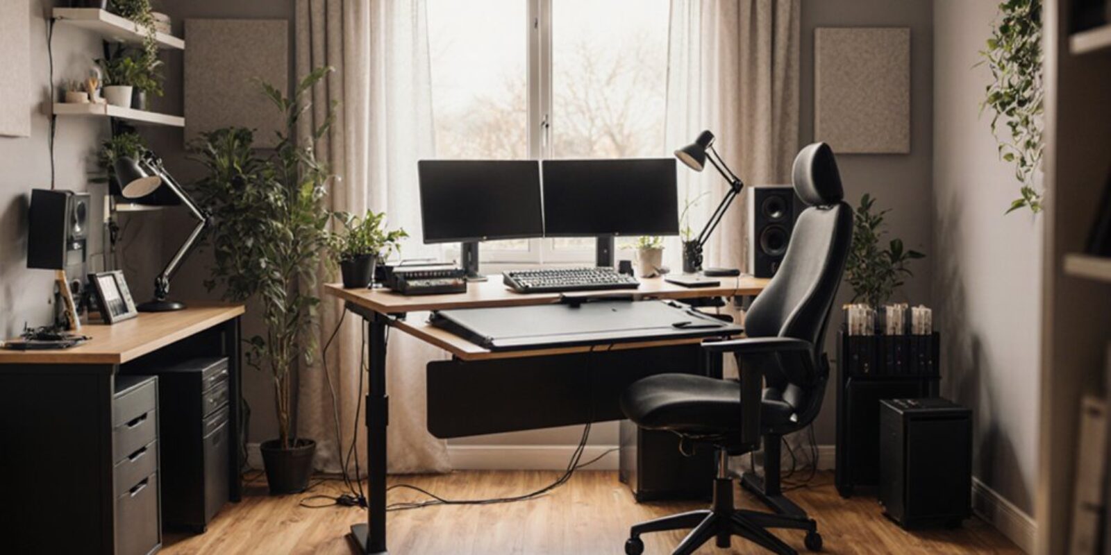 dedizierte Homeoffice-Einrichtungen