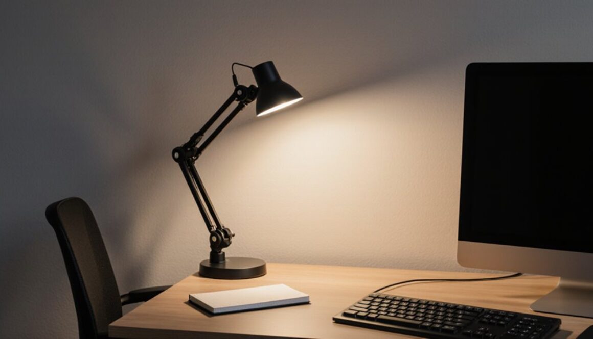ergonomische Schreibtischlampen für Produktivität