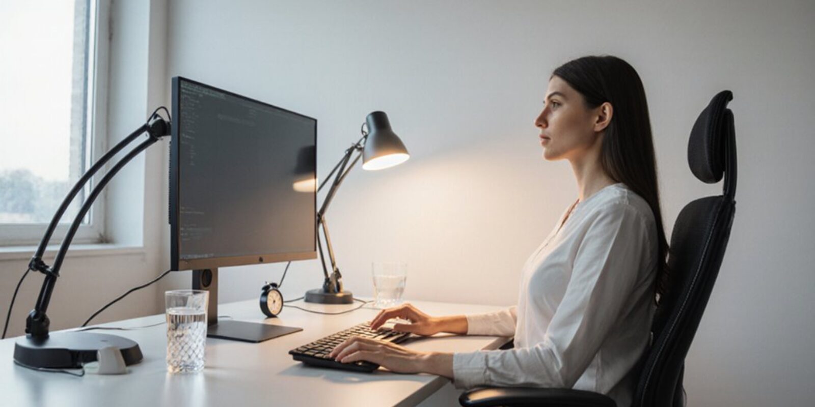 Augenfreundliche Arbeitsplatz-Essentials