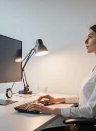 Augenfreundliche Arbeitsplatz-Essentials