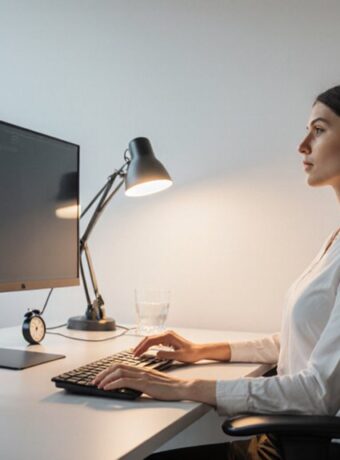 Augenfreundliche Arbeitsplatz-Essentials
