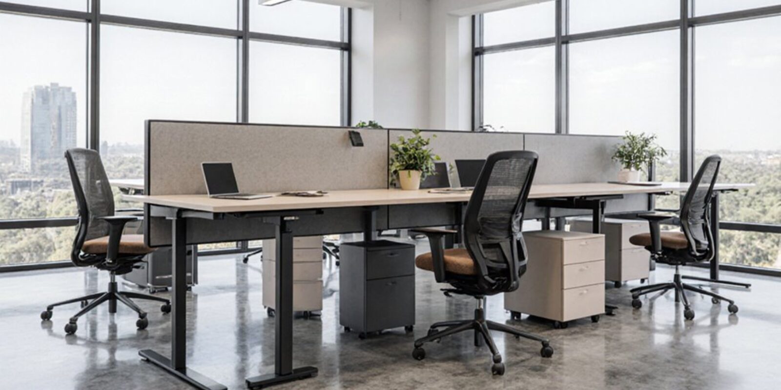 flexible hybride Arbeitsplatzlösungen