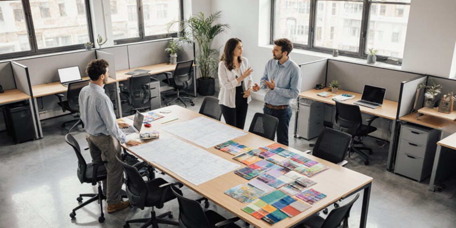 flexible Büroplanung Wachstum