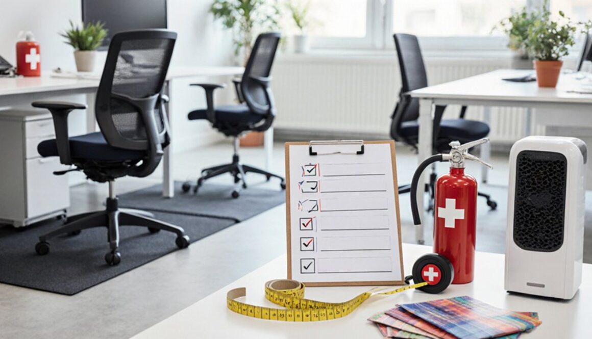 Checkliste für eine gesunde Büroeinrichtung