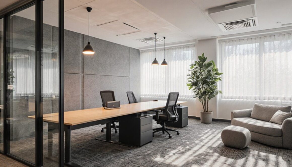 Beleuchtung Akustik Klima Büro