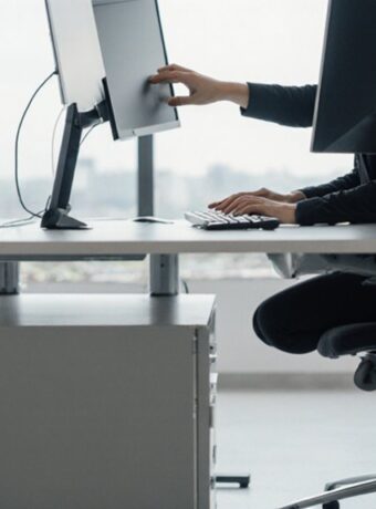 Monitorabstand im Büro