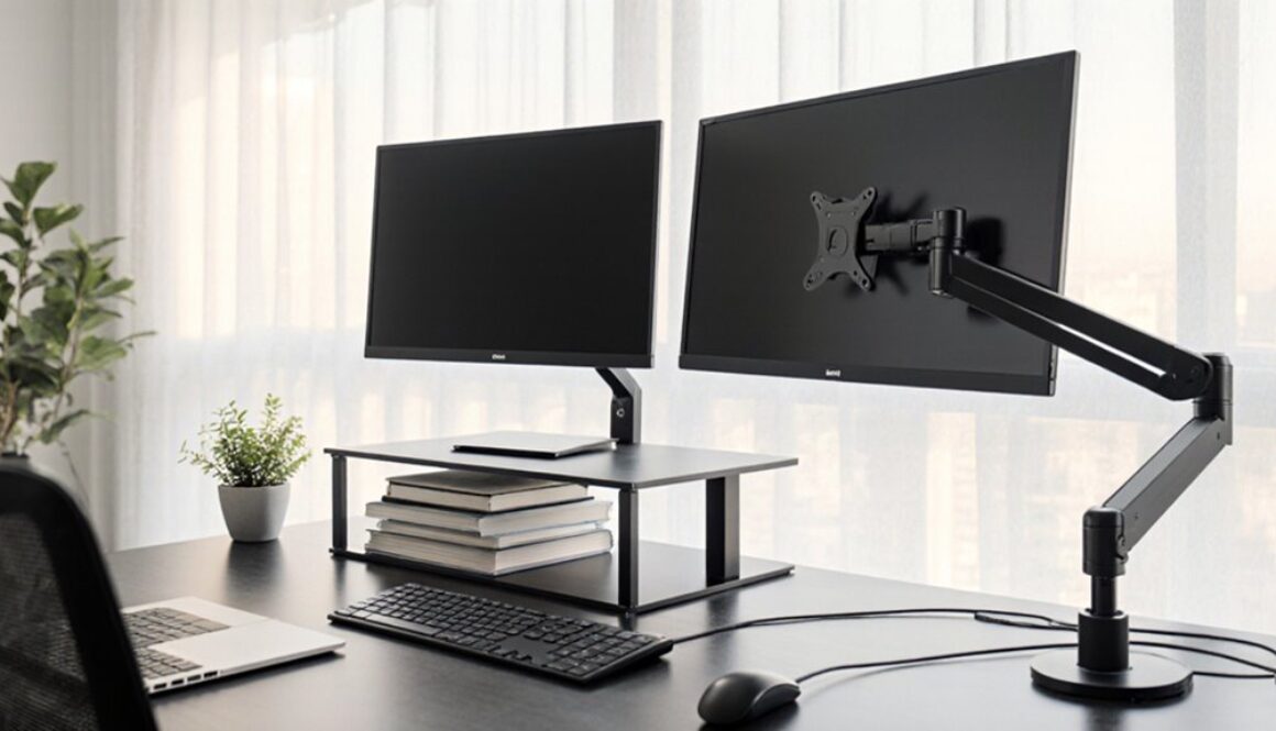 Monitorständer vs. Monitorarm