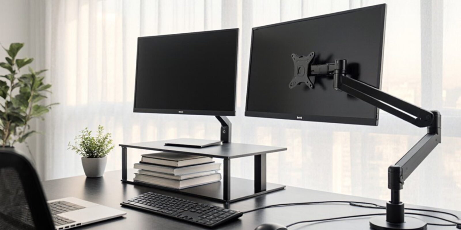 Monitorständer vs. Monitorarm