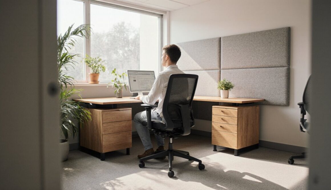 Bürodesign fördert die Konzentration