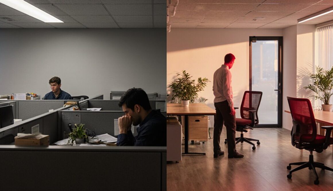 Bürodesign reduziert Stress