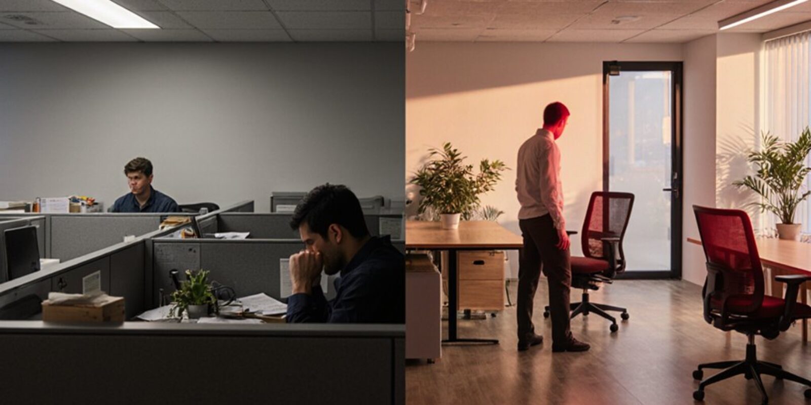 Bürodesign reduziert Stress
