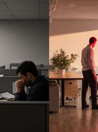 Bürodesign reduziert Stress