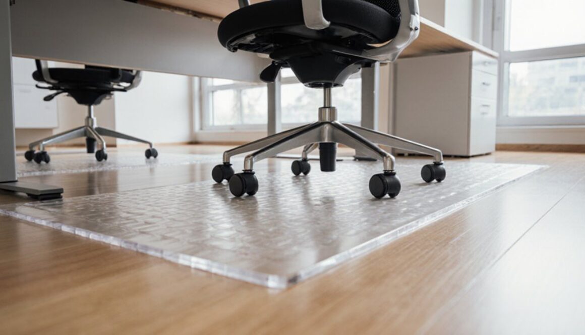 Bodenschutzmatten fürs Büro