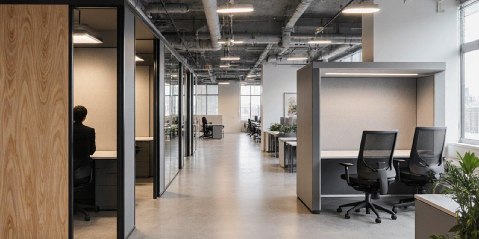 Planung von Telefonkabinen fürs Büro