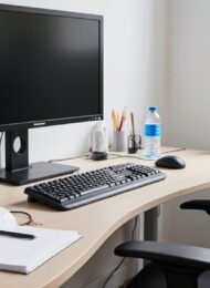 Arbeitsplatz für neue Mitarbeiter vorbereiten