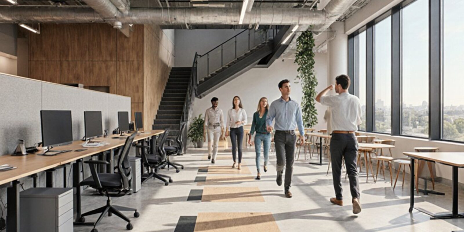 Förderung der Büro-Bewegungsgestaltung