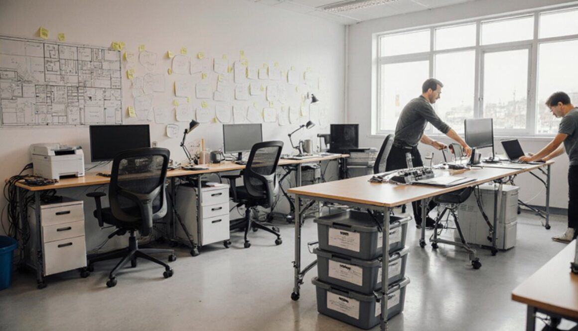 Temporäre Arbeitsbereich-Projekteinrichtung