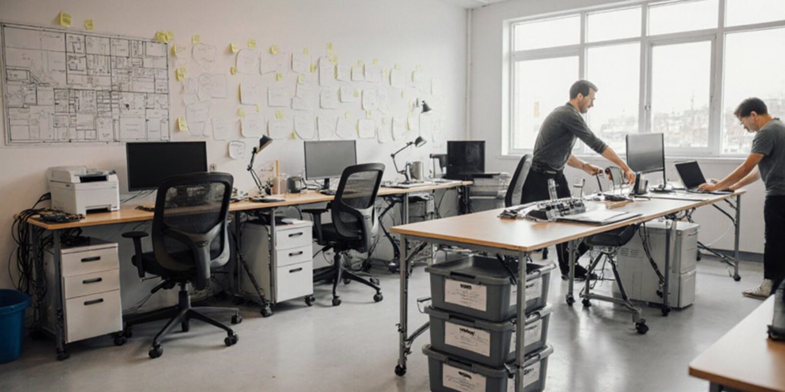 Temporäre Arbeitsbereich-Projekteinrichtung